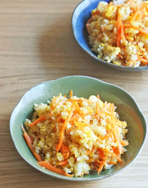 相性抜群コンビ!ツナ缶で簡単「和風にんじんチャーハン」