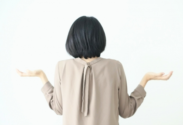 お手上げ