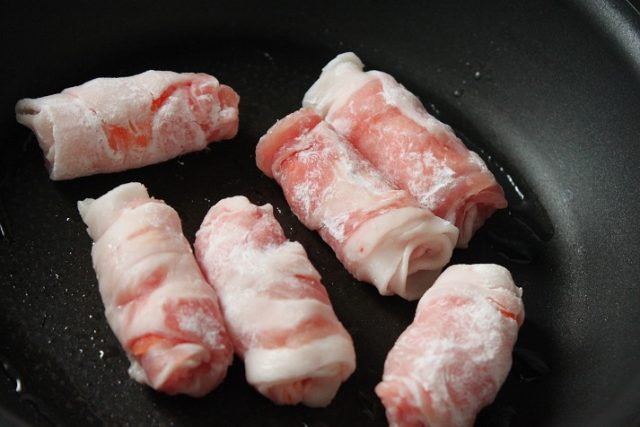にんじん肉巻き