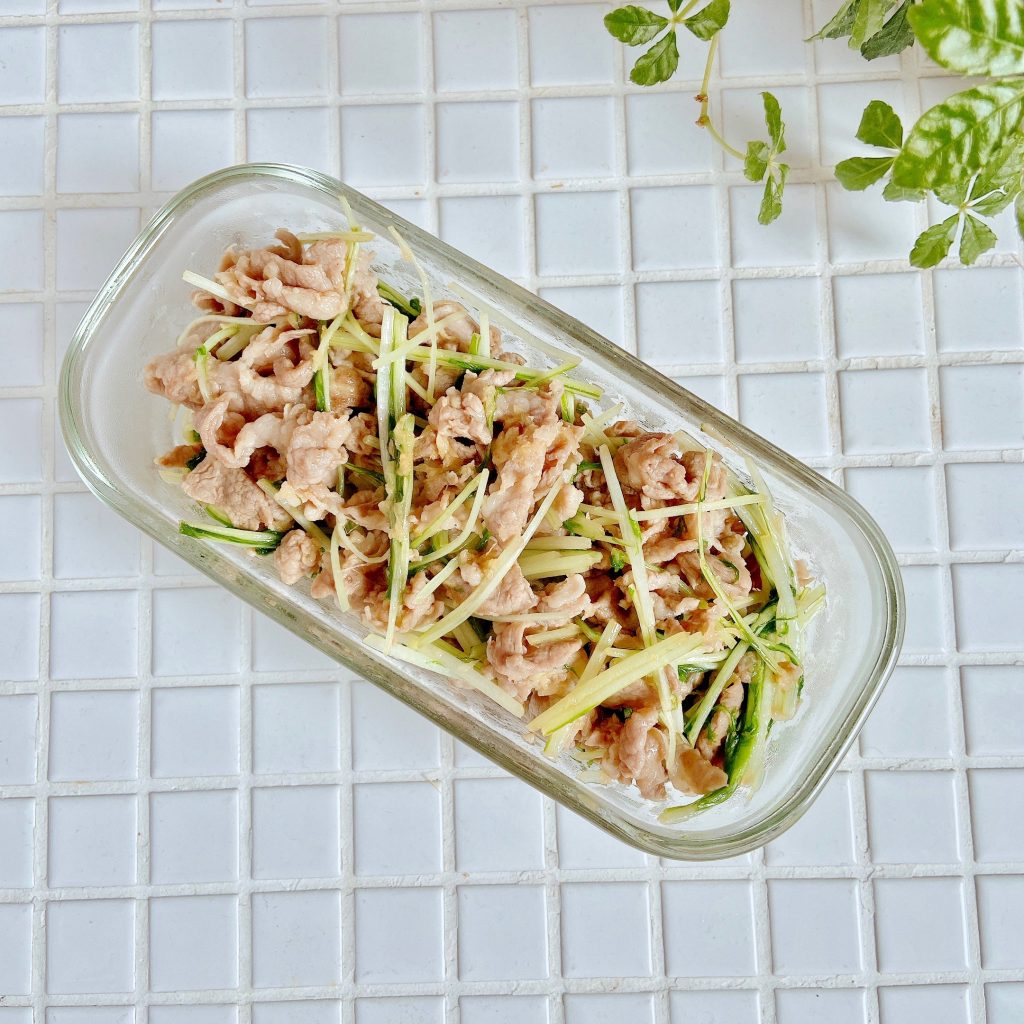 ご飯に合う！ポン酢でさっぱり「豚肉のハリハリ焼きしゃぶ」の作り置き