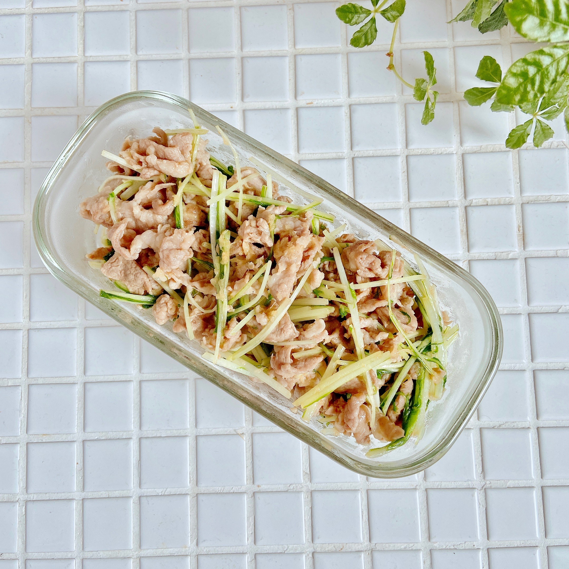 ご飯に合う！ポン酢でさっぱり「豚肉のハリハリ焼きしゃぶ」の作り置き