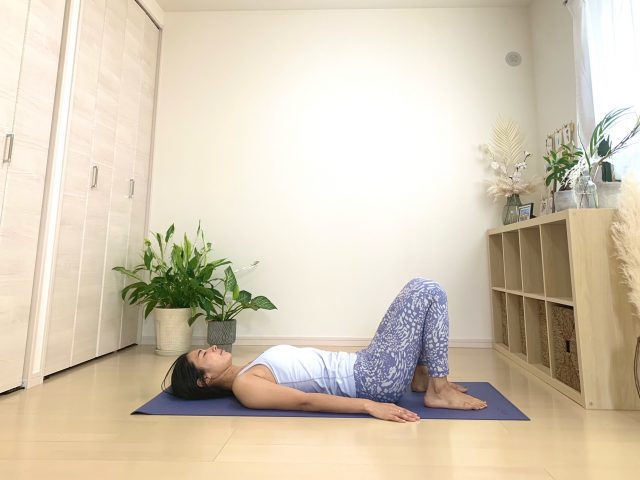 肩立ちのポーズ