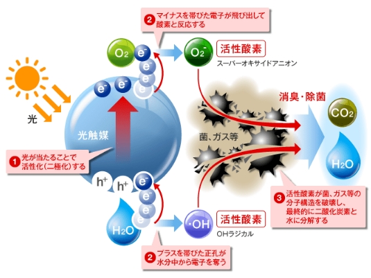空気除菌消臭器「Blue Deo」