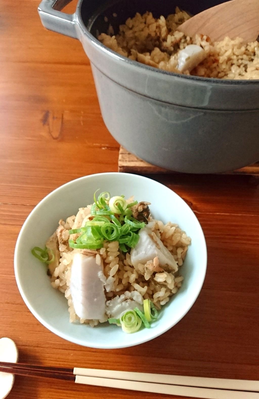 里芋炊き込みごはん