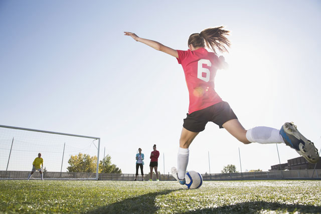 女子サッカー選手
