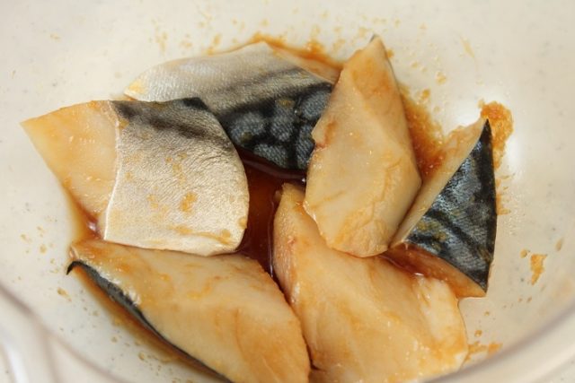 塩サバの竜田揚げ
