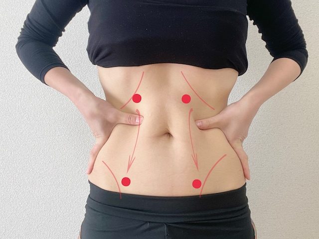 ②腸活マッサージ&ストレッチ