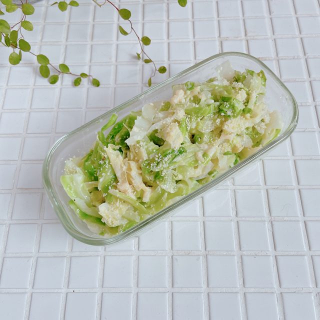 キャベツのチーズソテー