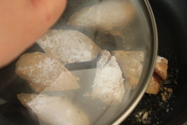 塩サバの竜田揚げ