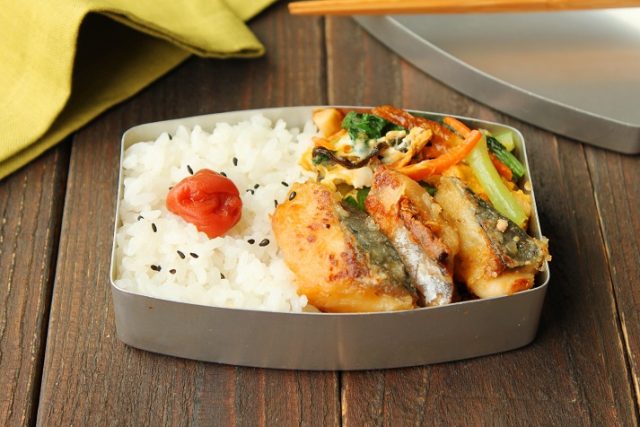 「塩サバの竜田揚げ」「レンジ卵炒め」