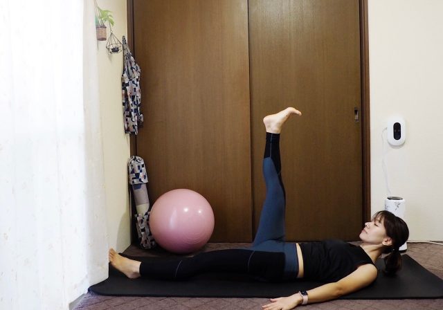 腹部引き締めトレーニング2