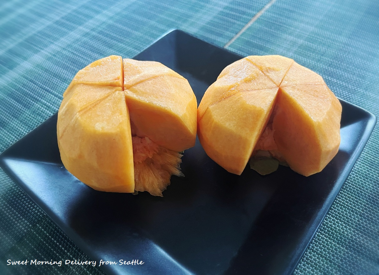 Persimmon: アメリカで柿を食べてみる