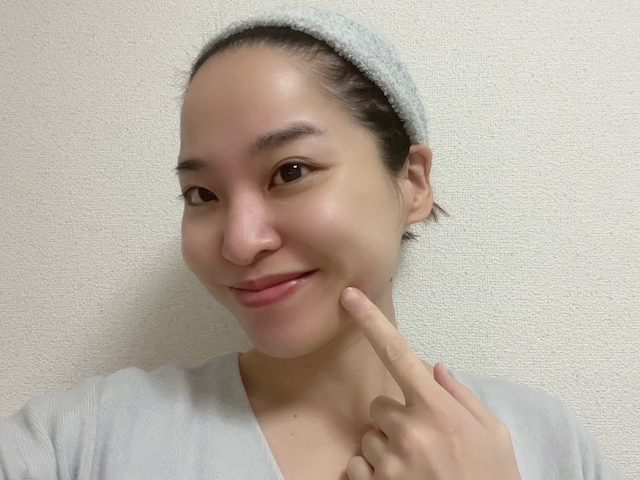 スキンケア仕上がり