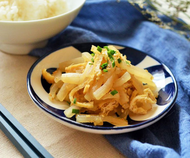 ご飯のおともに!簡単「大根」朝ごはんレシピ3選