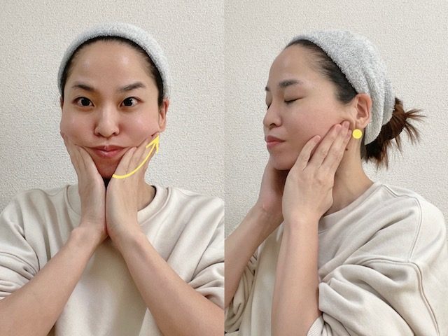 フェイスマッサージ