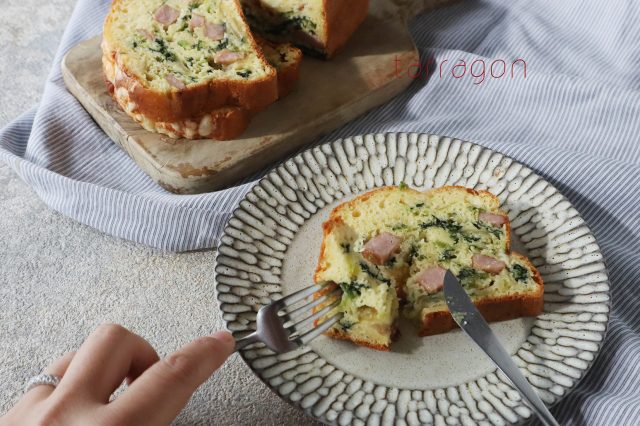 ほうれん草のケークサレ
