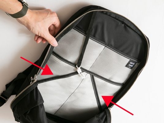 NIZYU KANOの「ライトナイロンリュック」
