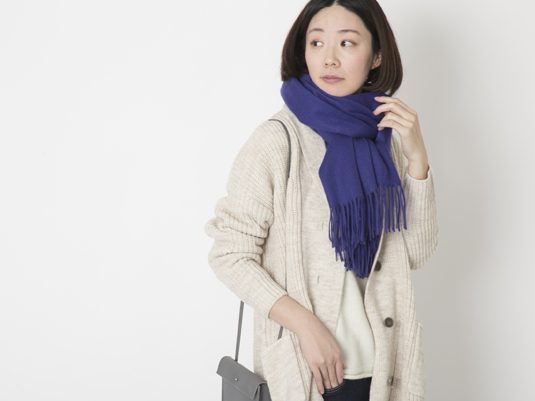 冬の首元を快適に。高品質なのに良心価格の「カシミヤストール」