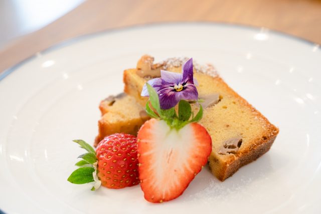 カフェのケーキ