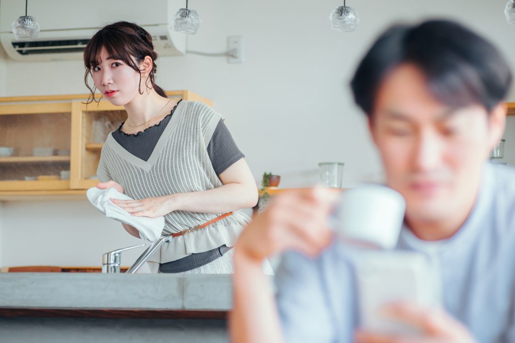 スマホをチェック