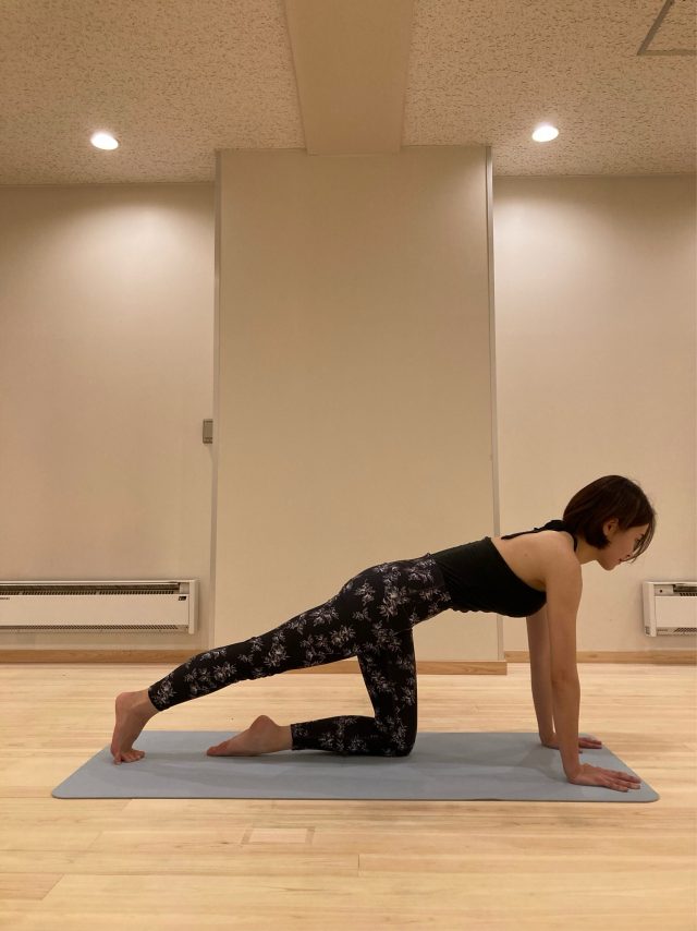 虹かけのポーズ