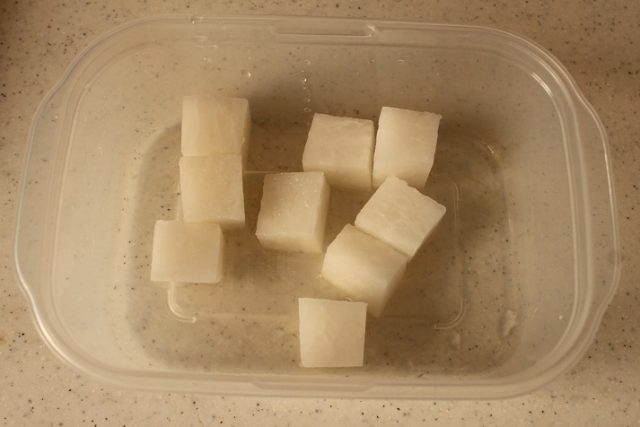 鶏と大根の塩スープ