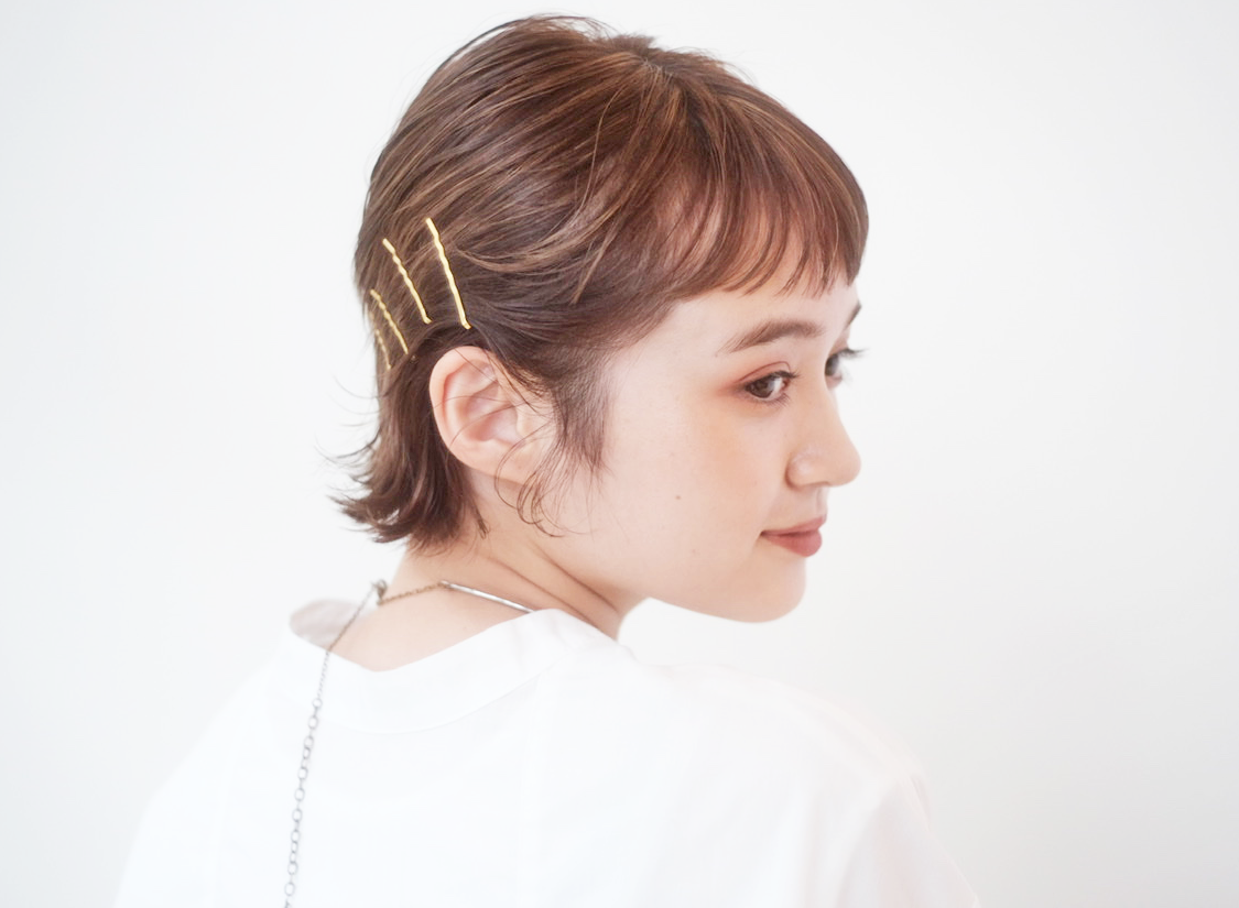 ミニボブさんにおすすめ♪ピンだけで完成するヘアアレンジ