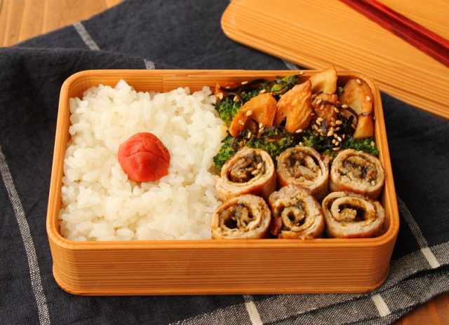 「海苔の佃煮の肉巻き」「ちくわの塩昆布炒め煮」