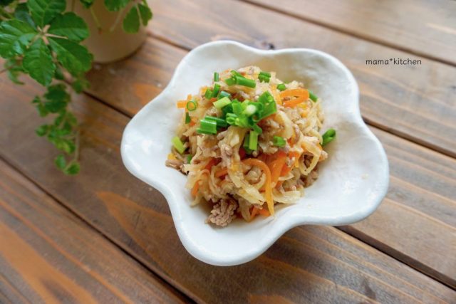 冷蔵庫にあると嬉しい♪ご飯がすすむ「切り干し大根の甘辛煮」の作り置き