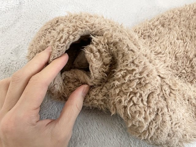 極暖 足が出せるロングカバー