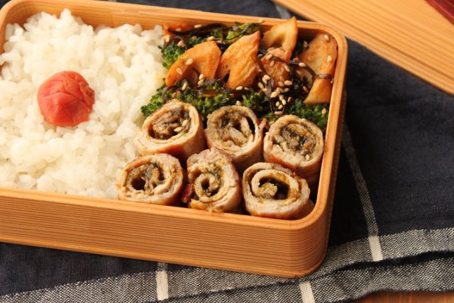 2品弁当の詰め方