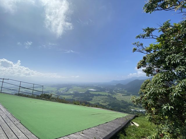 パラグライダーの離陸場所