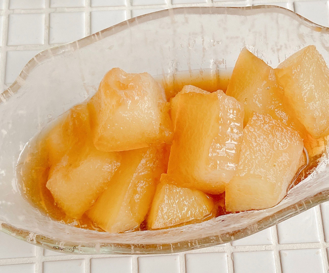 めんつゆで簡単作り置き！「冬瓜のトロトロ煮」