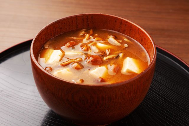 きのこの味噌汁