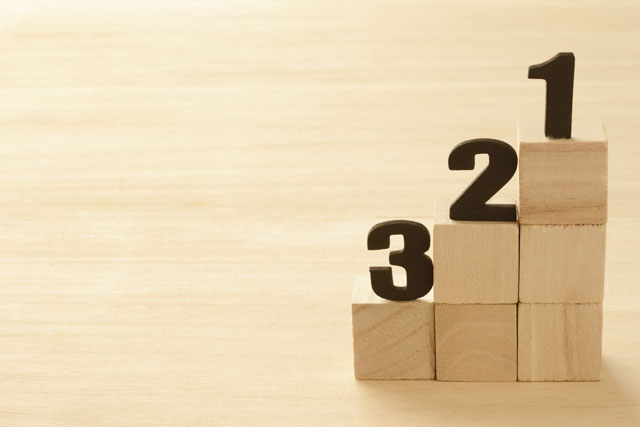 「上から3番目」「右から2番目」…英語で何と言う？
