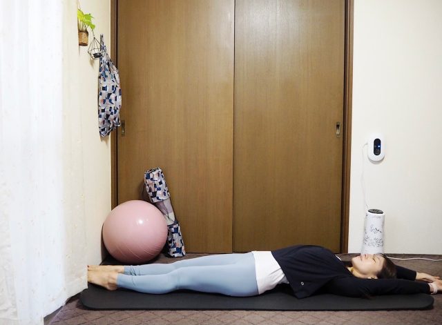 寝たままできるストレッチ