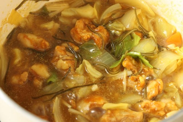 鶏肉と野菜の和風カレー