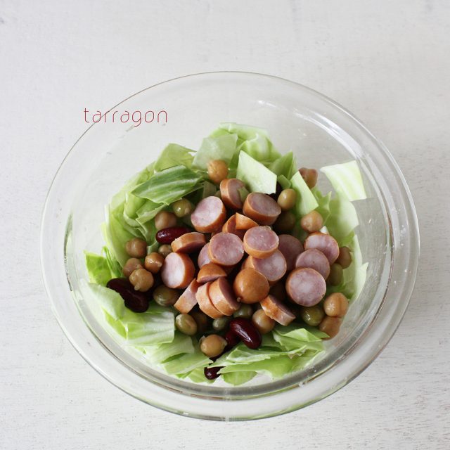 ウインナーや野菜