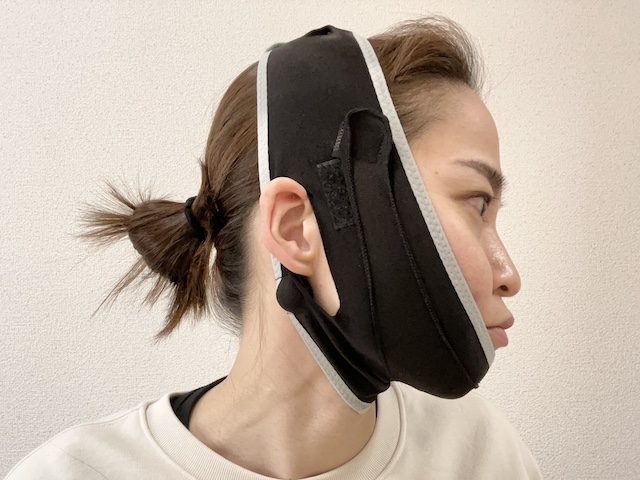 小顔ベルトの使い方