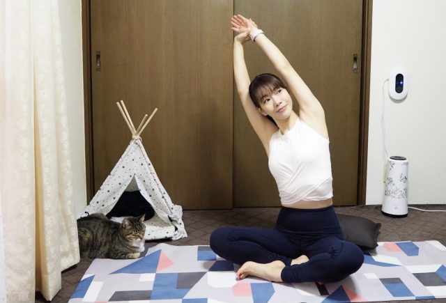排便を促すストレッチ