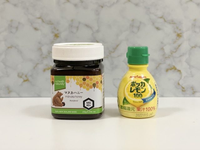 レモンorマヌカハニー