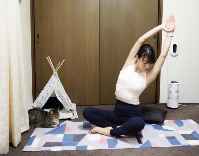 排便を促すストレッチ