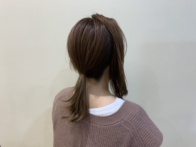 第一印象アップ!不器用でもできる「ひとつ結び」の簡単アレンジ