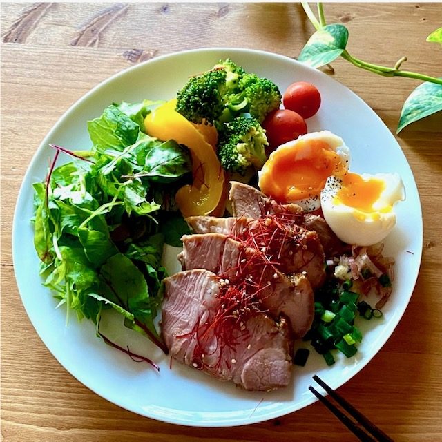 お肉のプレート