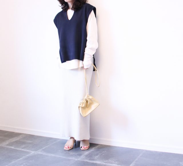 「ベスト」「ジレ」おしゃれコーデ