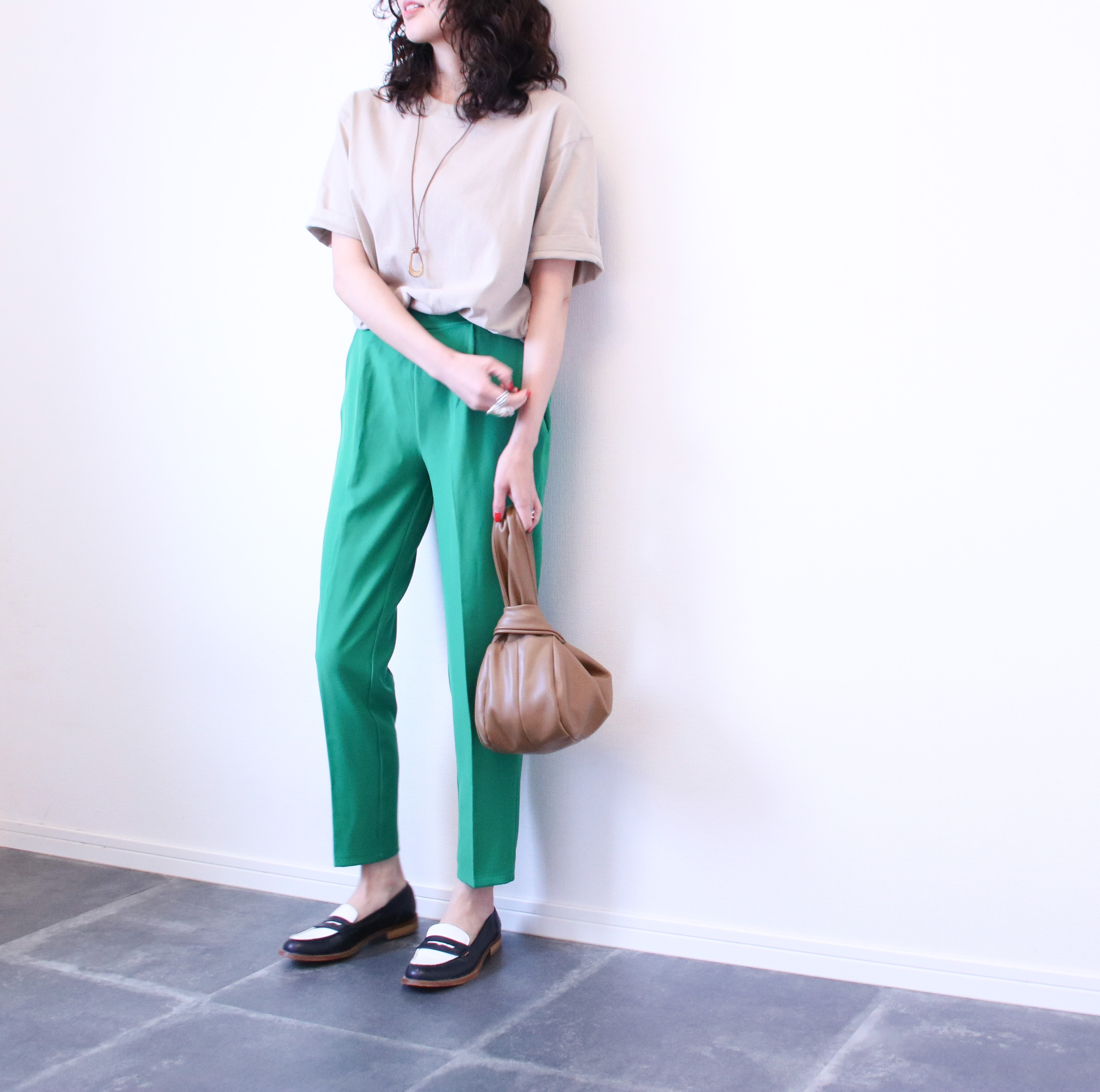 きれいめもOK！UniqloU「クルーネックTシャツ」着回しコーデ3例