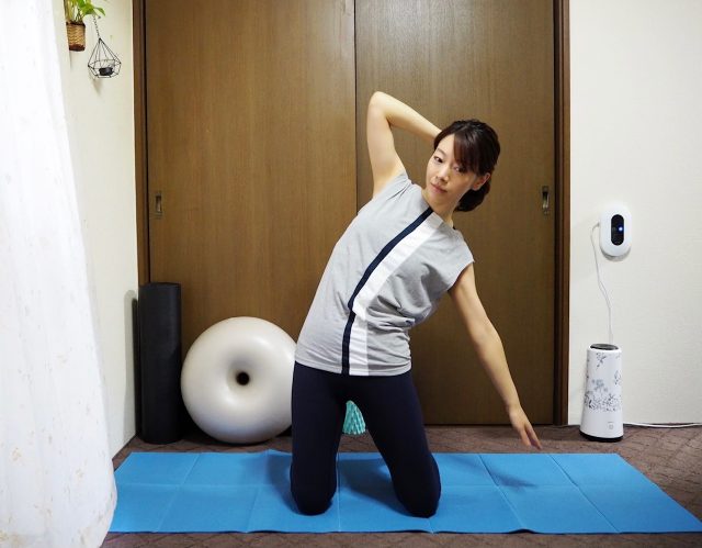 側屈のエクササイズ