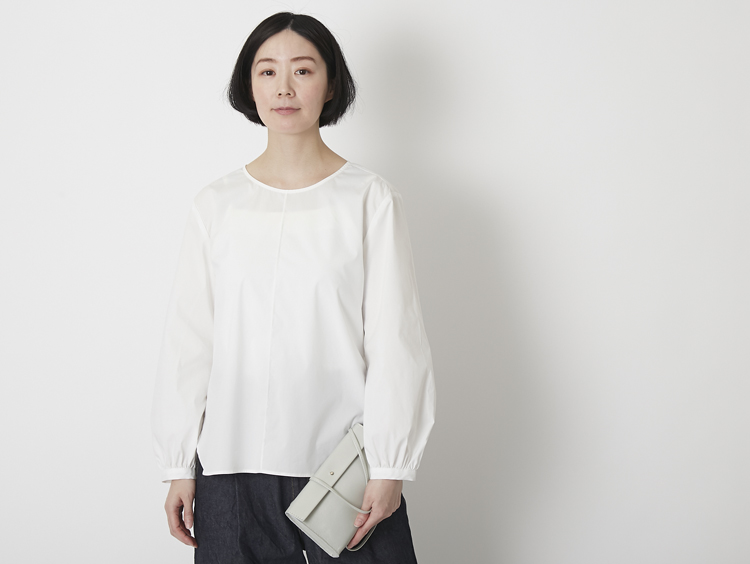 Kilka/トマトソースも染みにくい白ブラウス