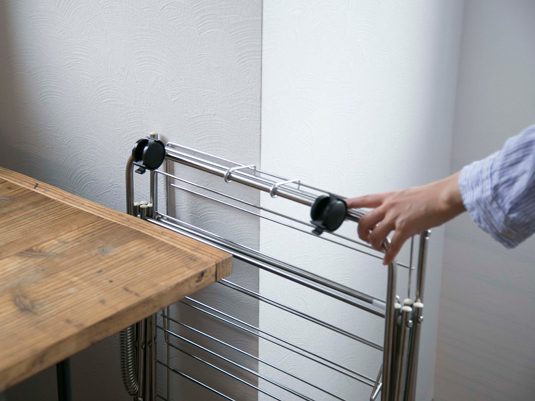 大木製作所/タワー型室内物干し 3段 小