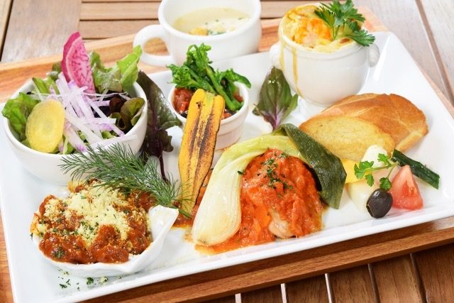 豪華なごちそうプレート